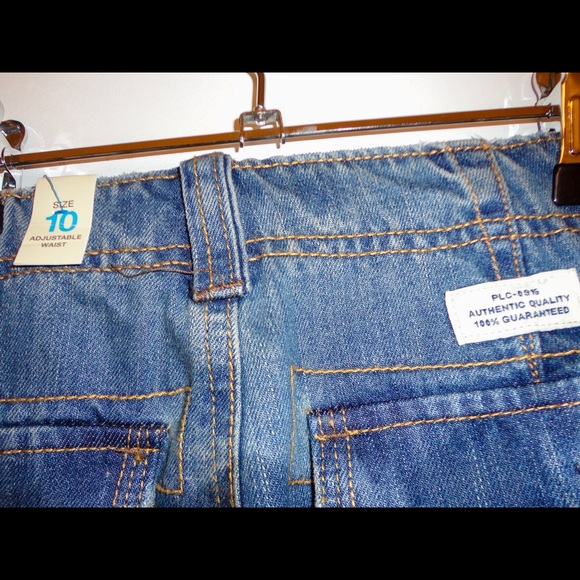 Children’s Place NWT Denim Cargo/Utility Shorts - Picture 3 of 4